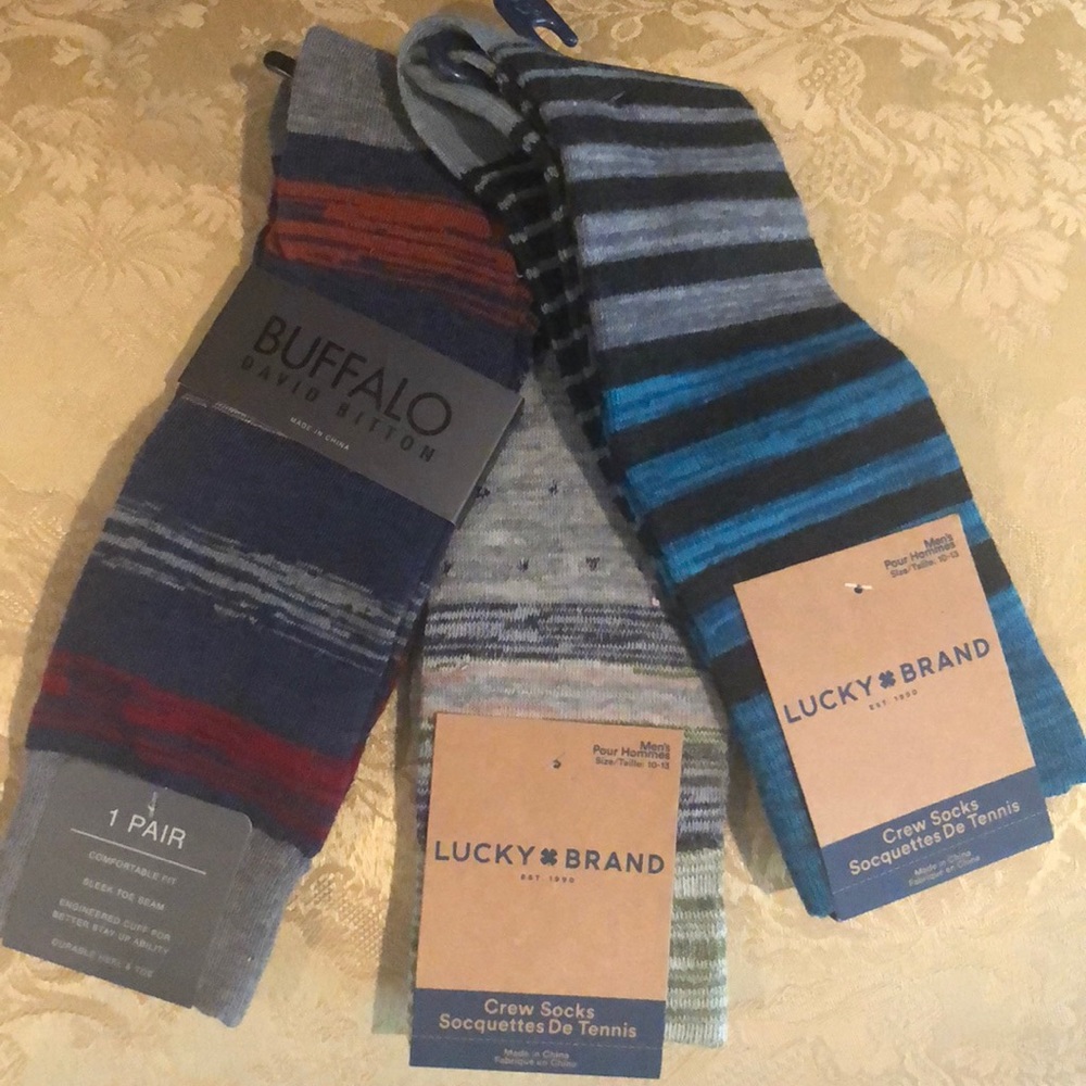 Men’s Socks lucky buffalo new
